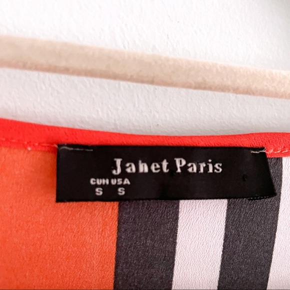 Sundress with Pleated Skirt and Shoulder Floral Details in Bright Orange Dress - Picture 6 of 8